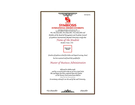 Online MBA Degree Programme by Symbiosis Jaro Online MBA Degree Programme by Symbiosis Jaro