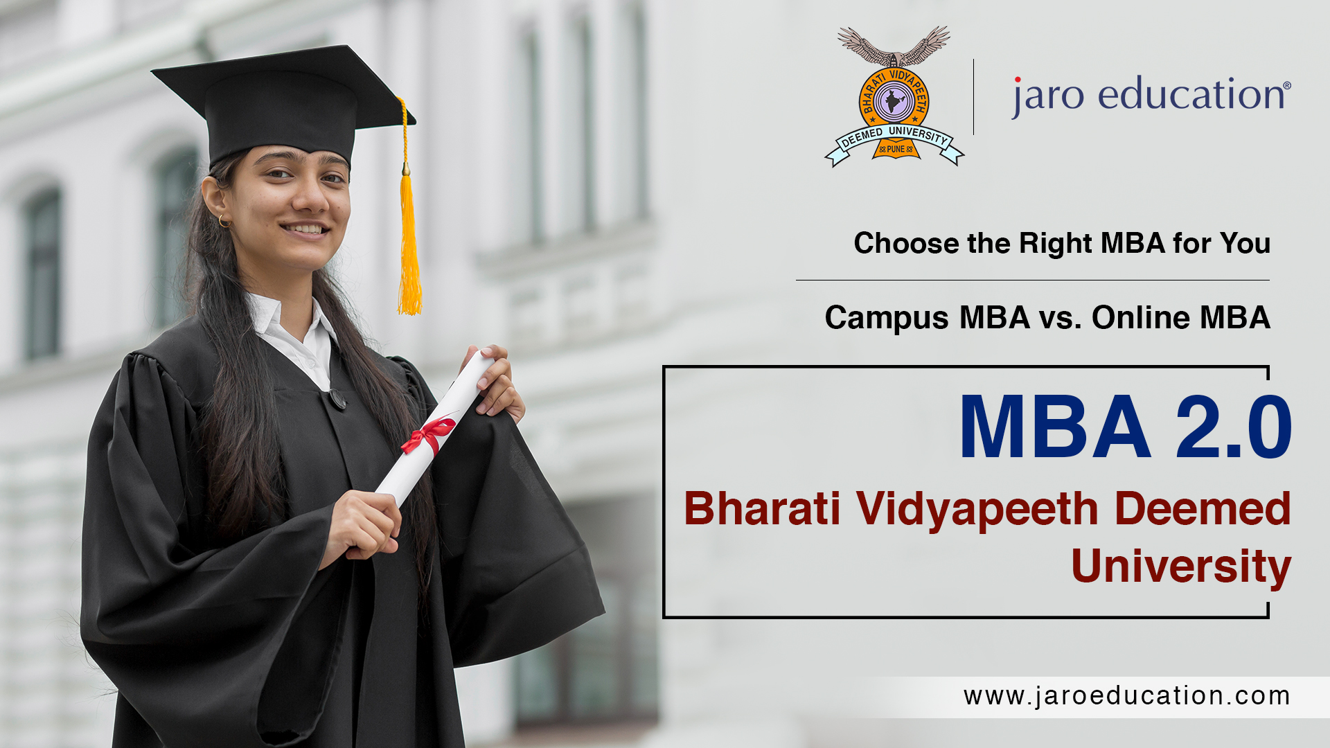 Campus-vs-Online-MBA-BVDU jaro