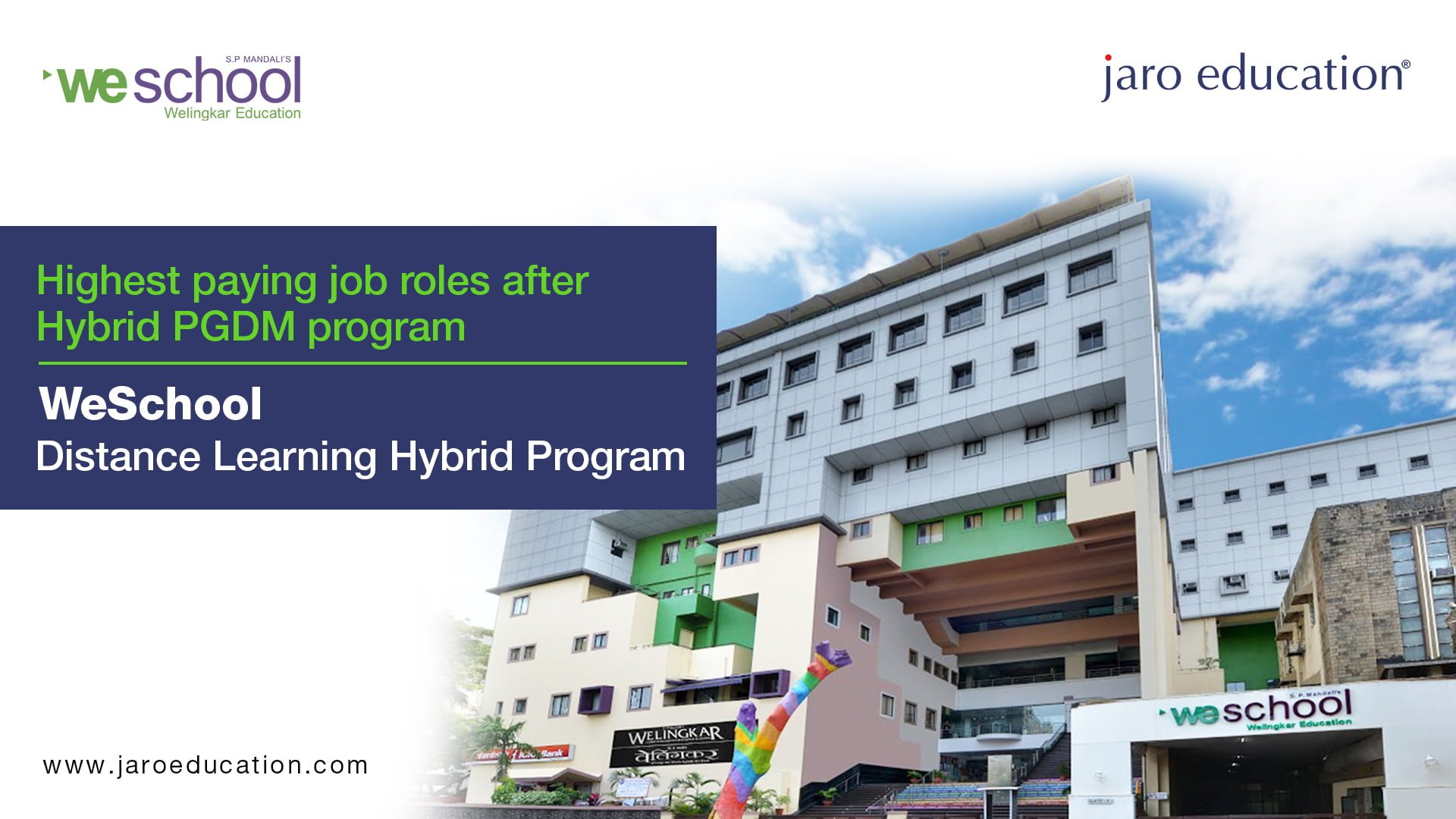 Highest paying job roles after Hybrid PGDM