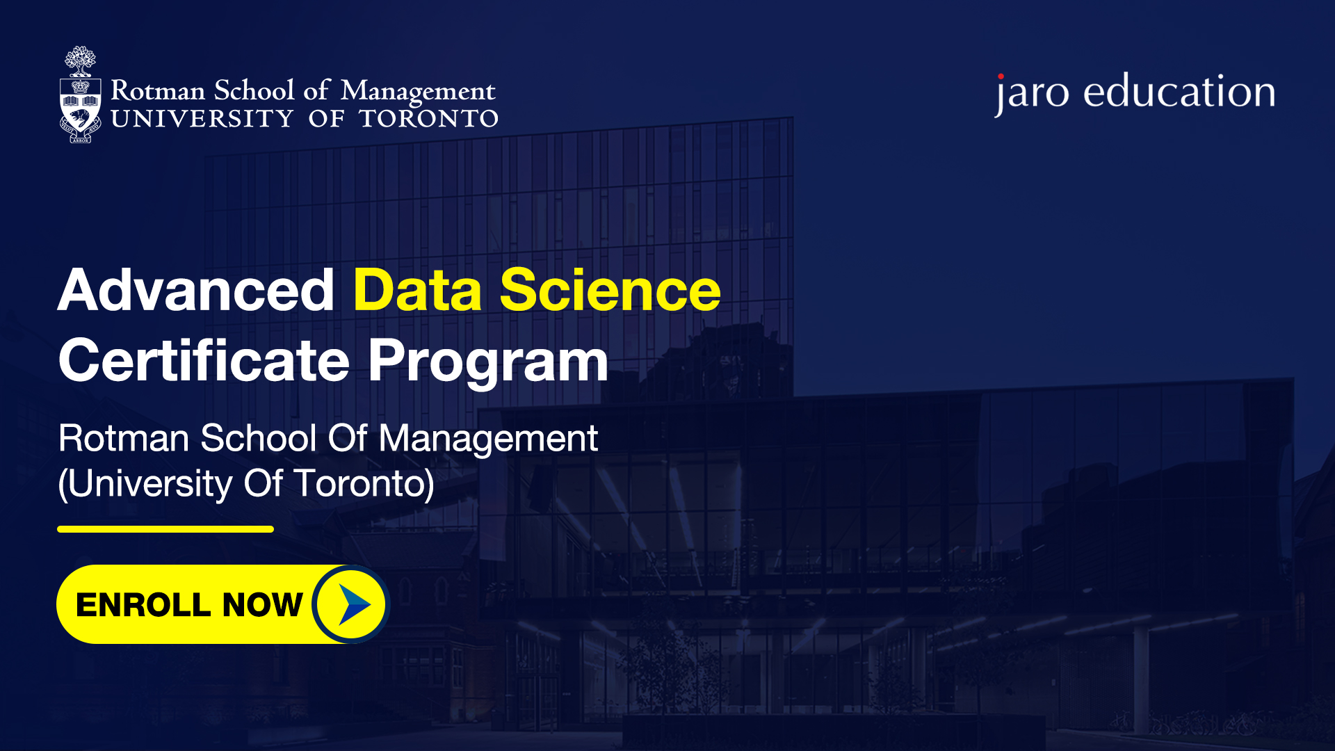 Advanced Data Science Certificate Program