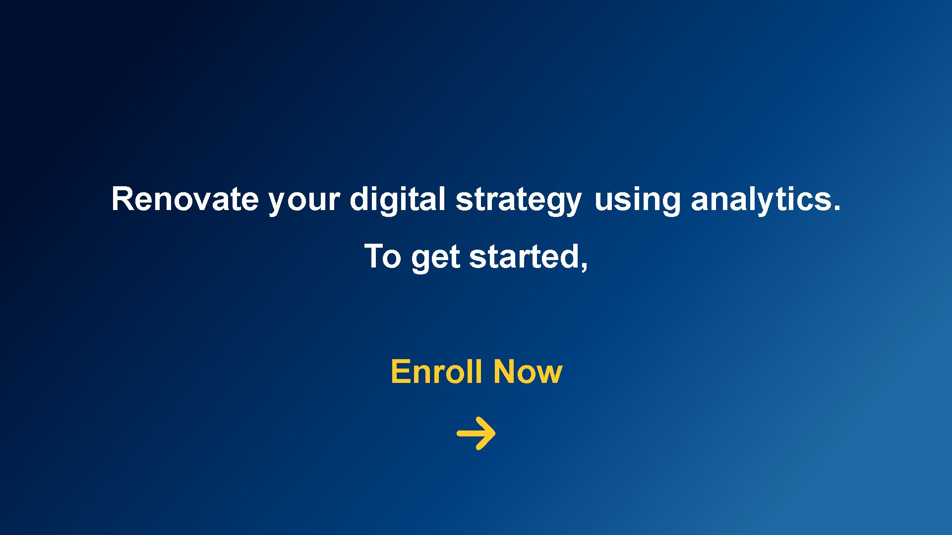 Digital Marketing and Analytics Course