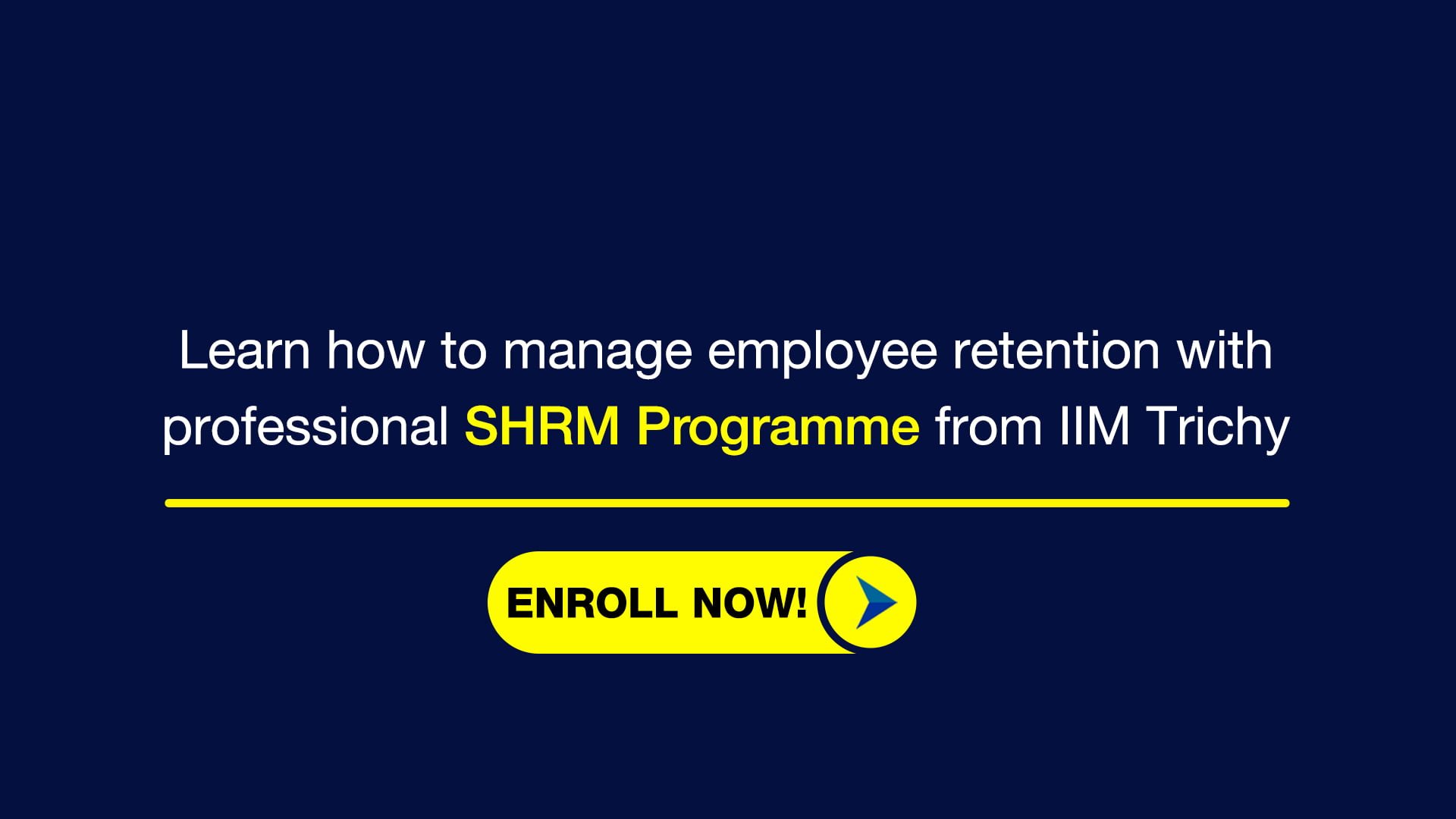 PG Certificate Programme in Strategic Human Resource Management 