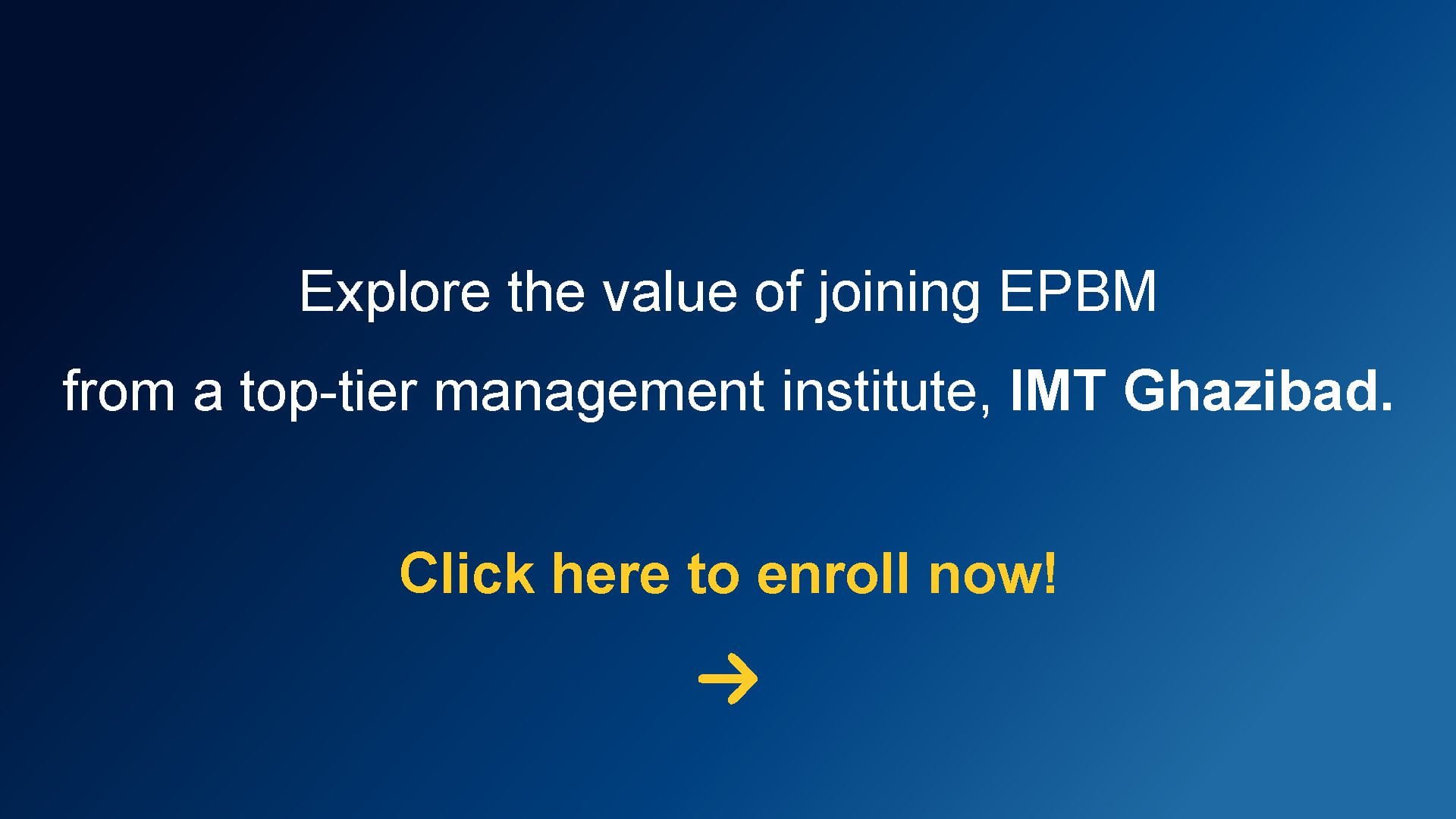 EPBM - IMT Ghaziabad