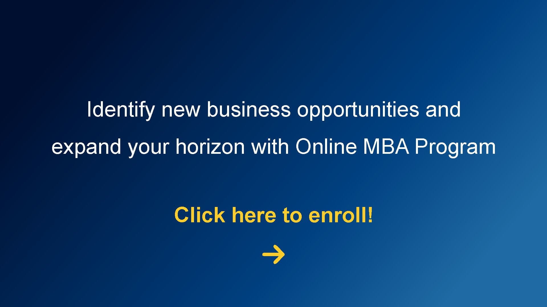 Online MBA Program