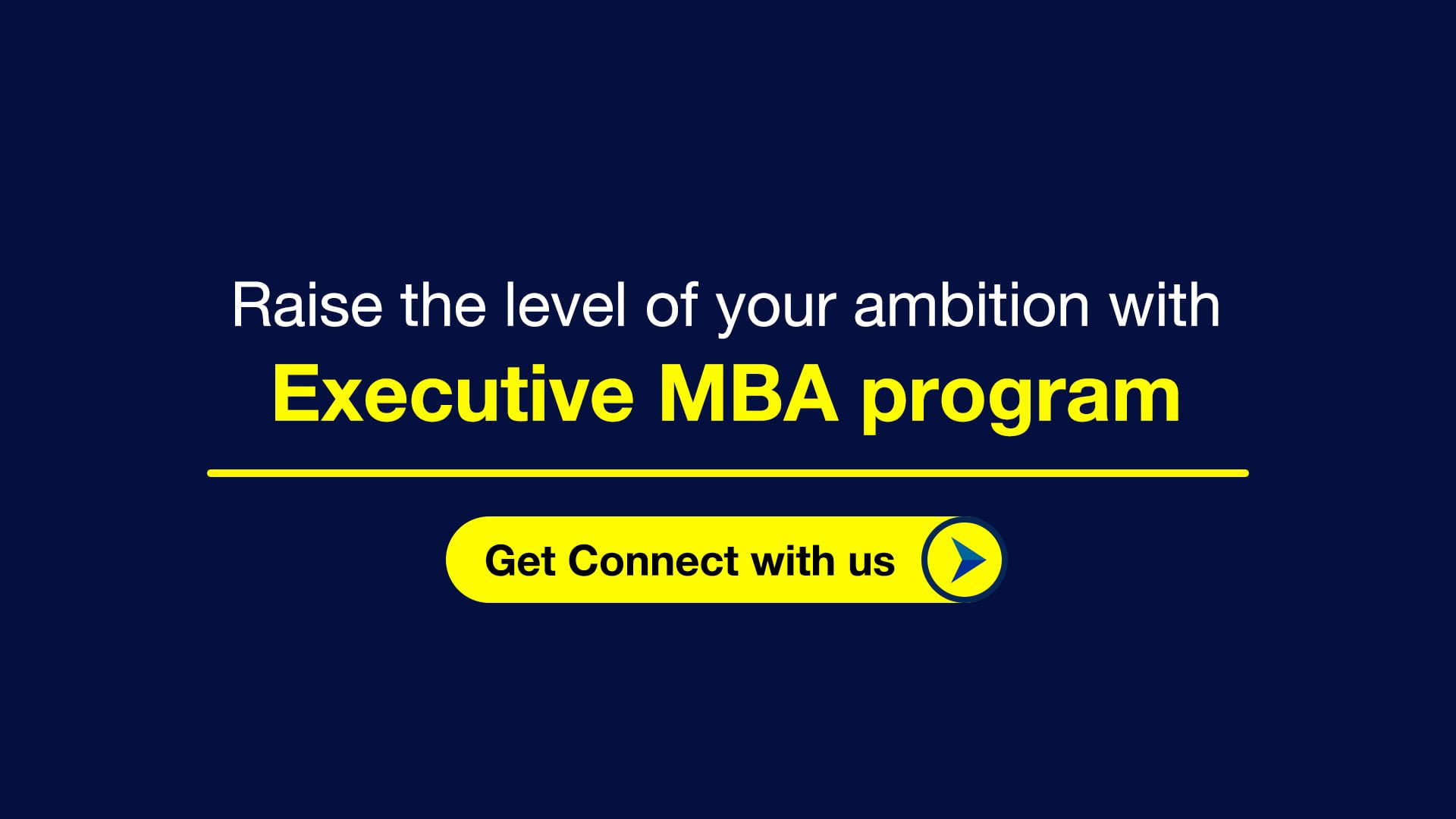 General management Executive MBA