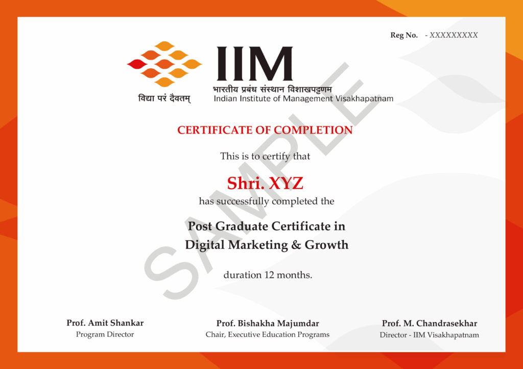 sample certificate